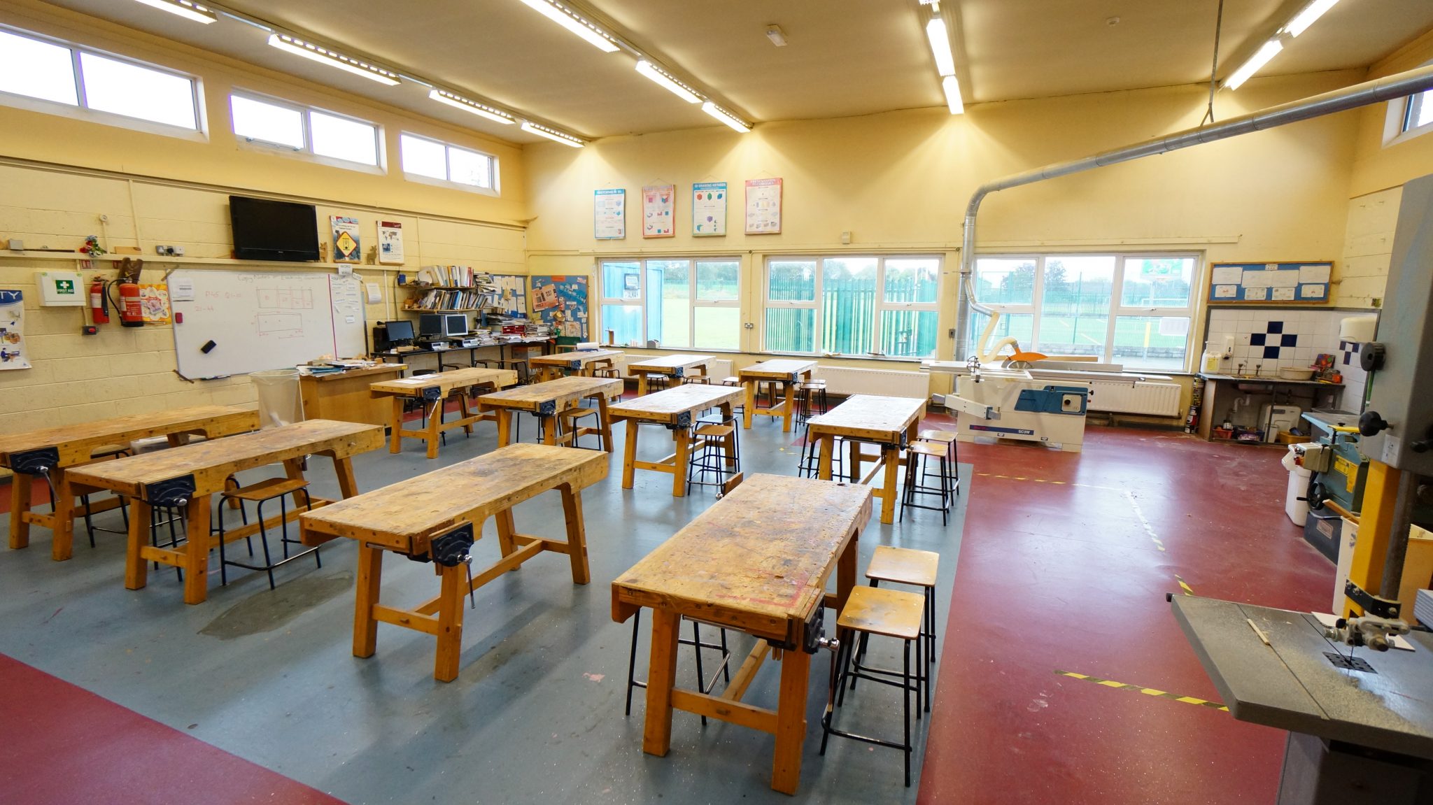 Woodwork St Ailbes School